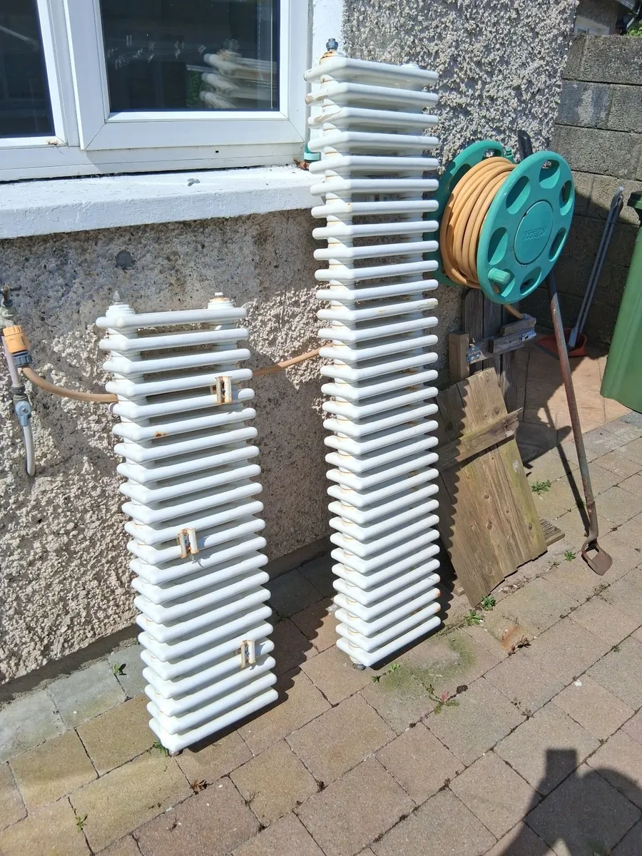 2 old style radiators