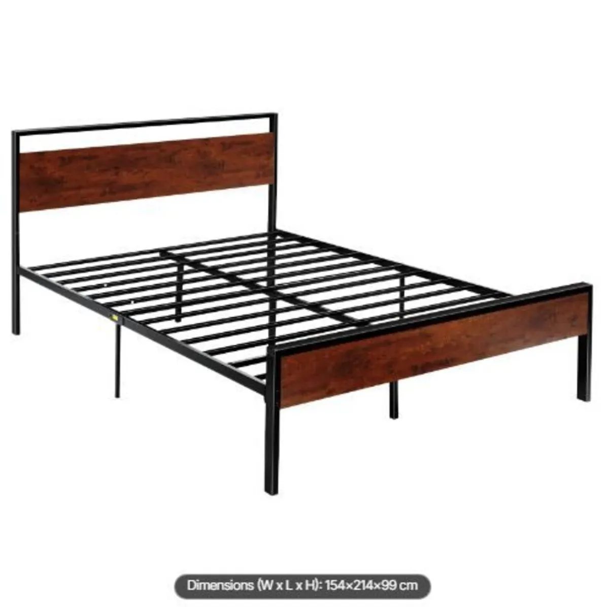 Queen Size Bed Frame, 35 cm - Image 1