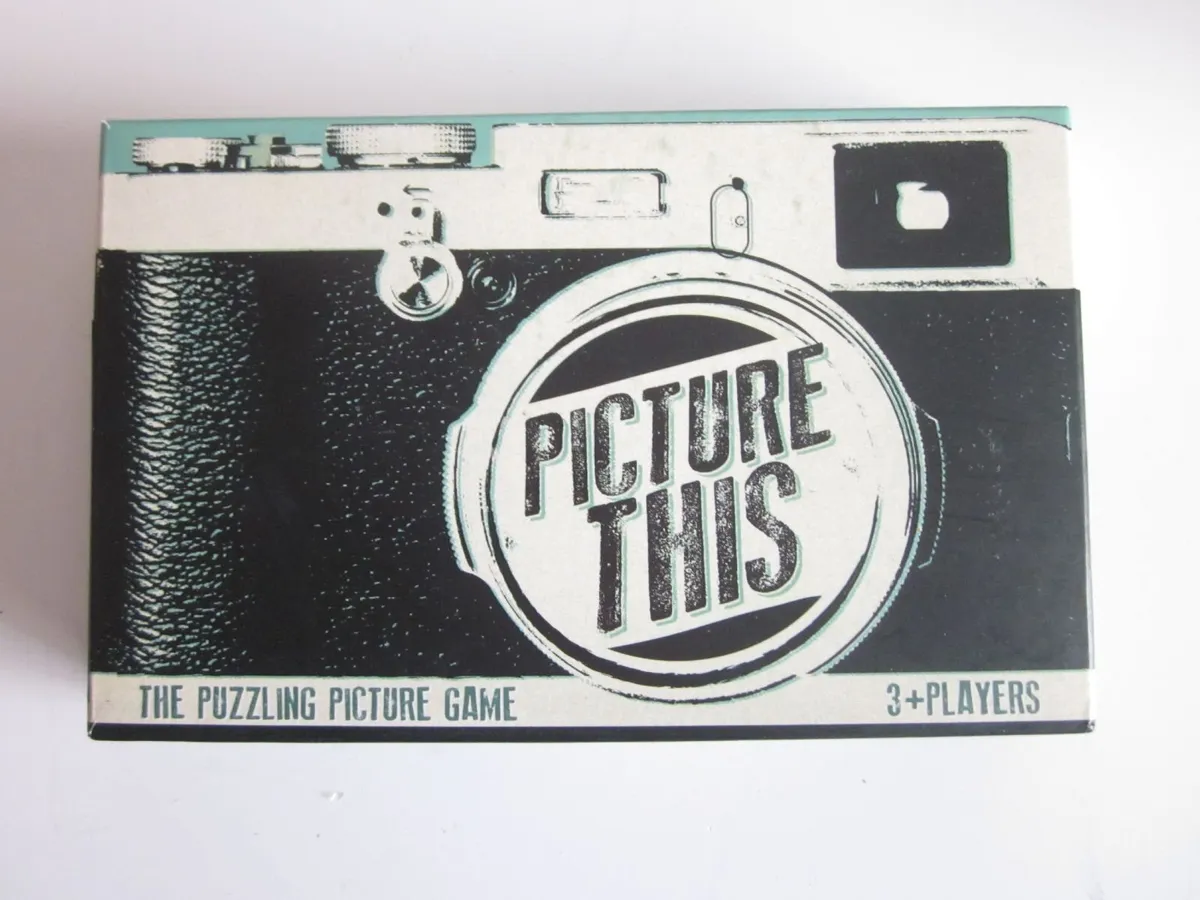 New Picture This Puzzling Picture Family Card Game - Image 1