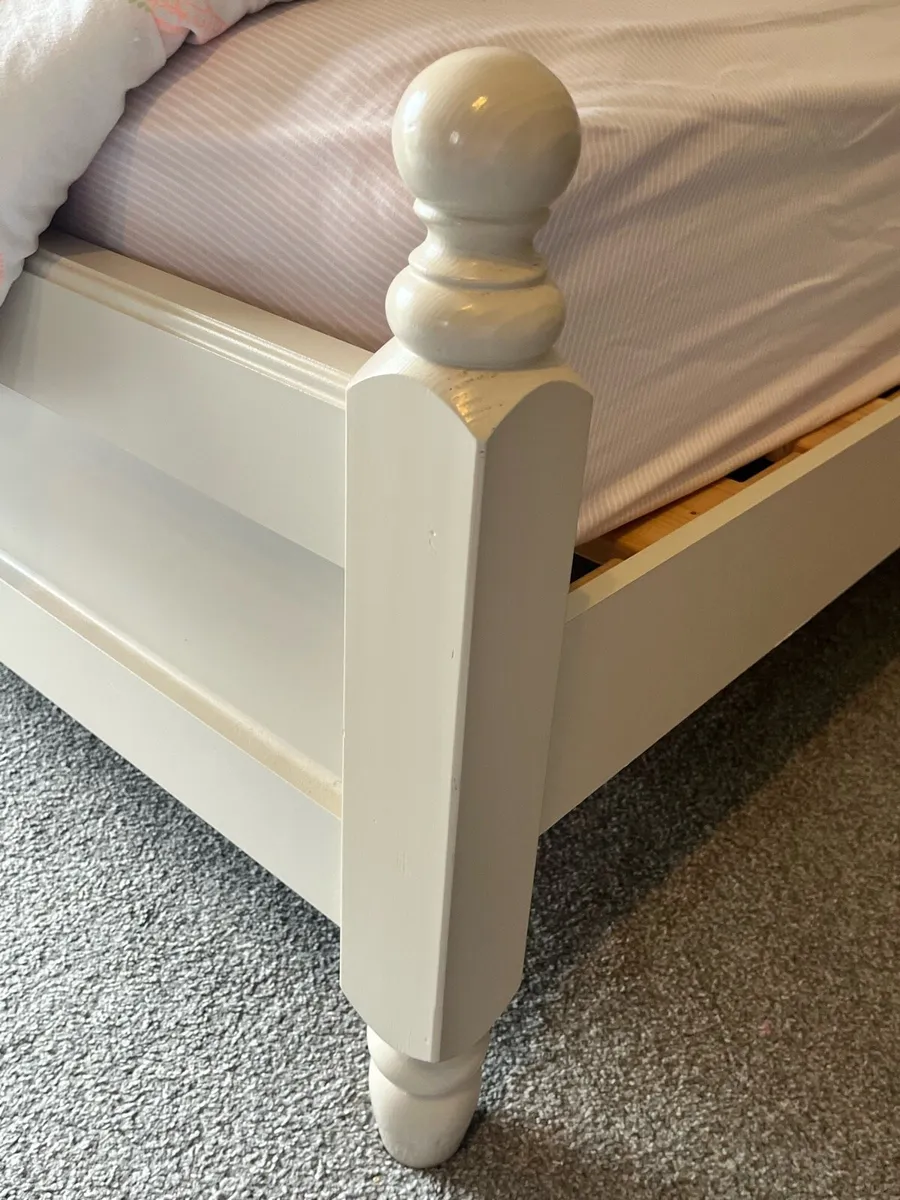 5ft Bed Frame and Mattress - Image 4