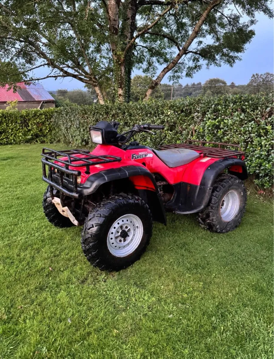 2000 Honda 450 foreman - Image 2