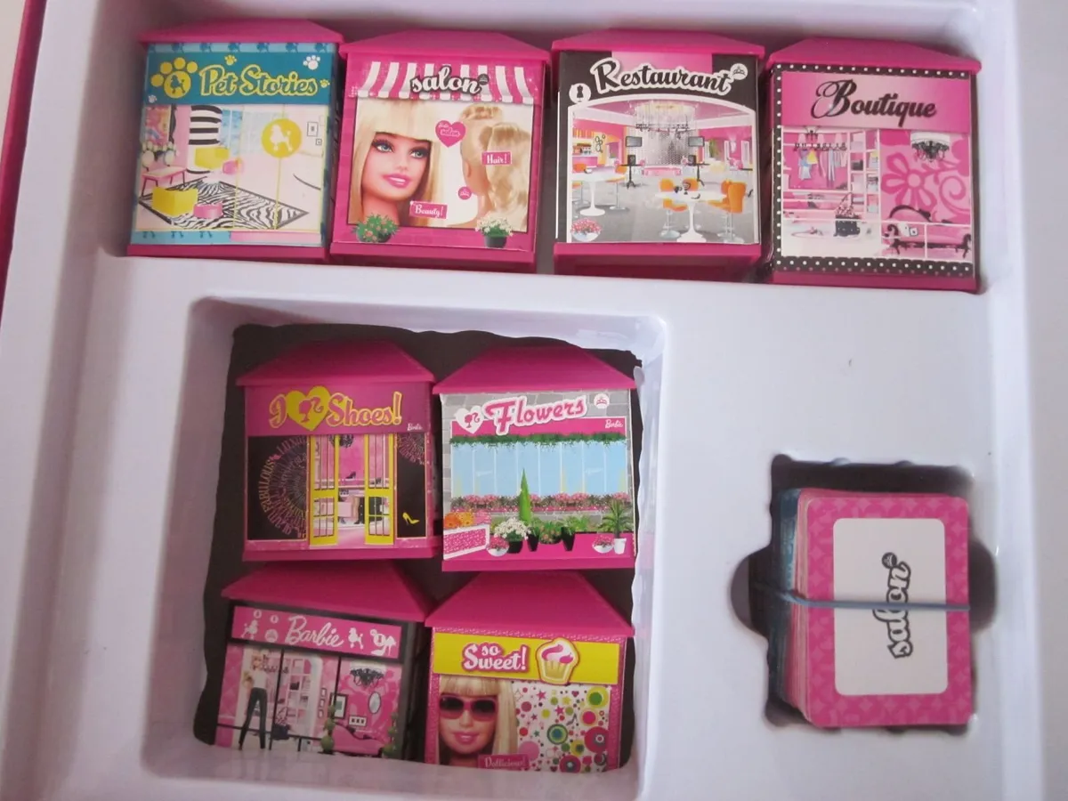 New Barbie Fashion City Board Game - Image 4