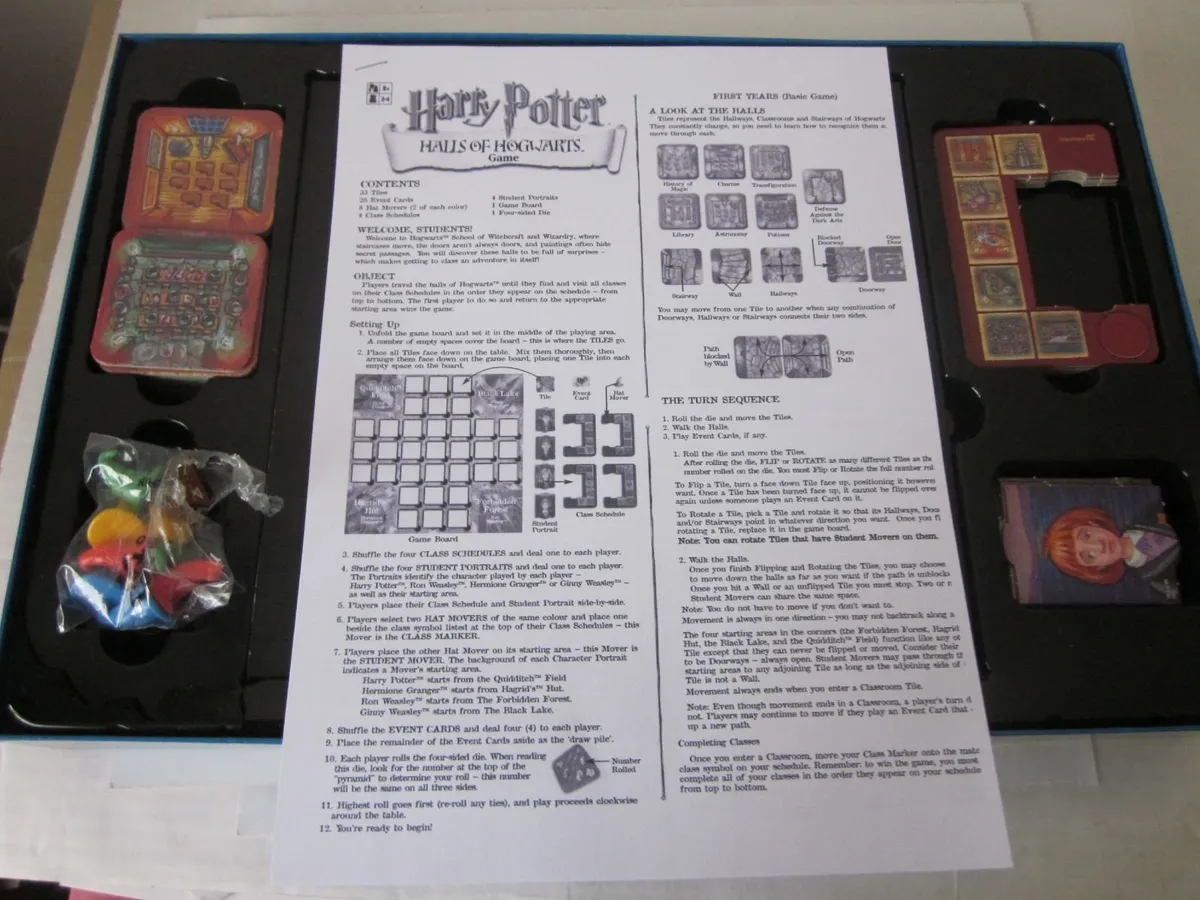 New Harry Potter Halls of Hogwarts Board Game - Image 4