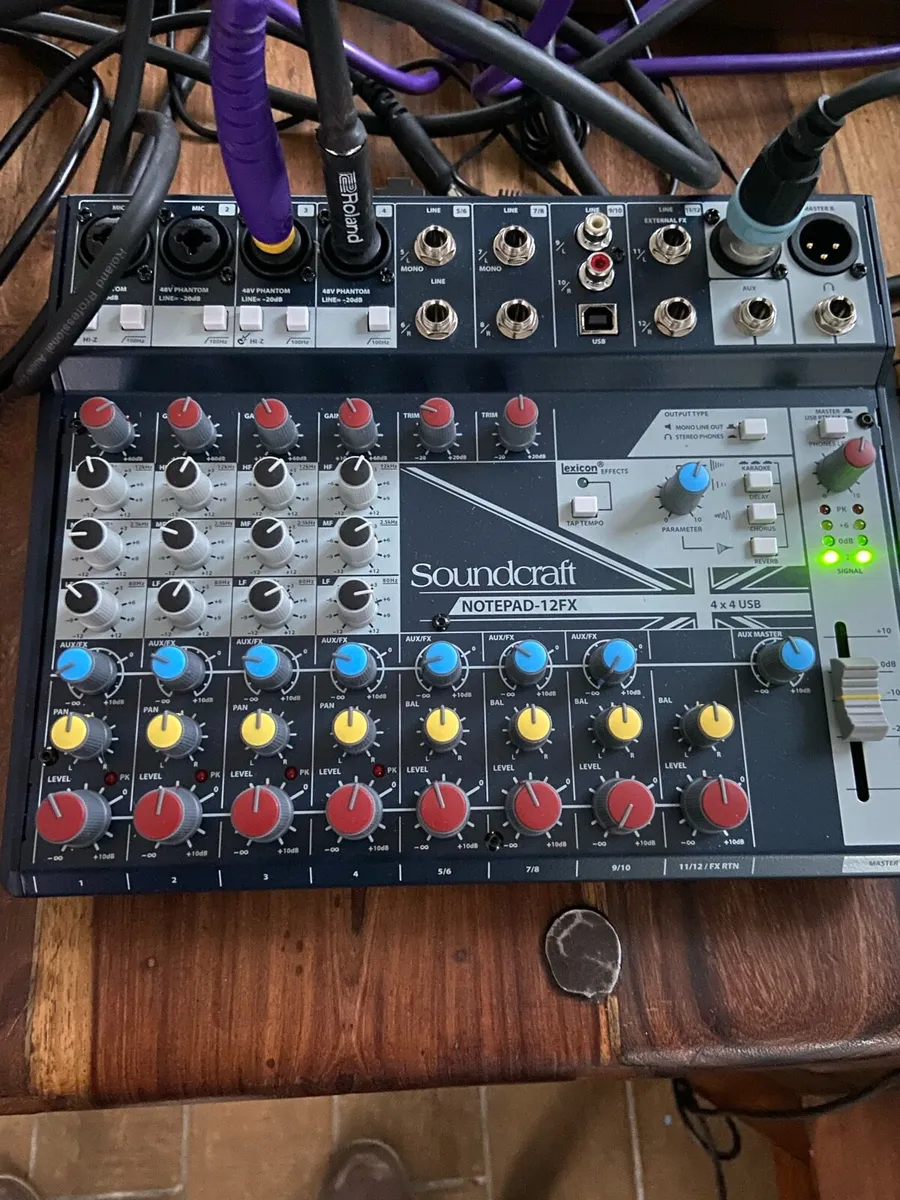 Soundcraft Fx12 mixer Desk - Image 1