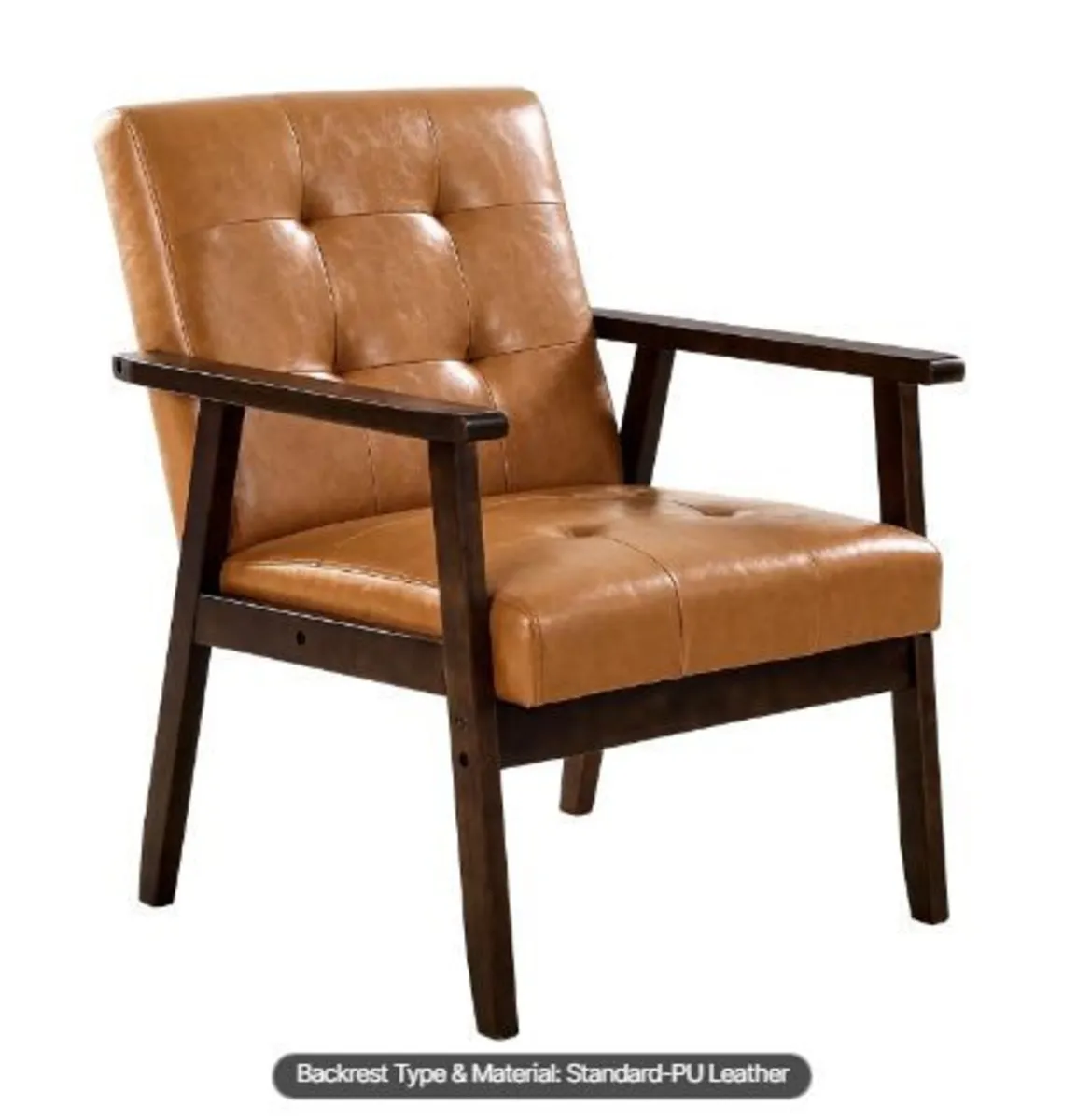 Accent Chair, Mid Century Modern - Image 2