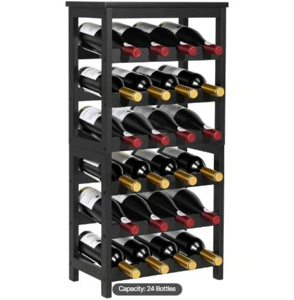24 Bottle Detachable Wine Rack - Image 4