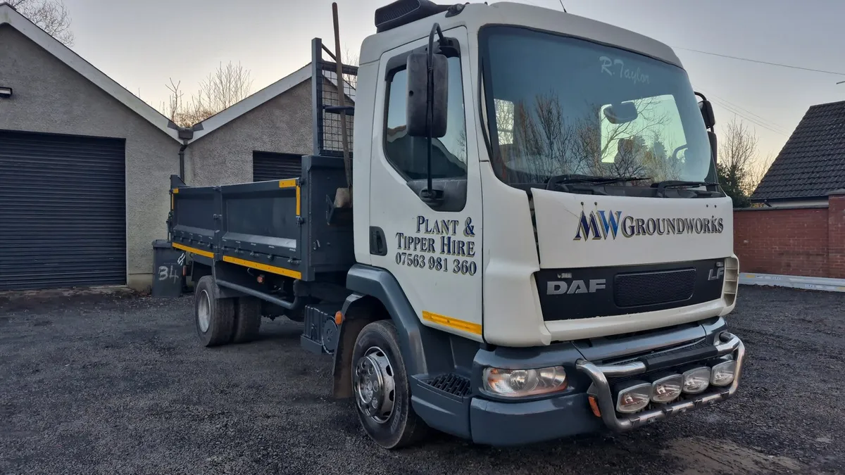 Daf 12 ton tipper