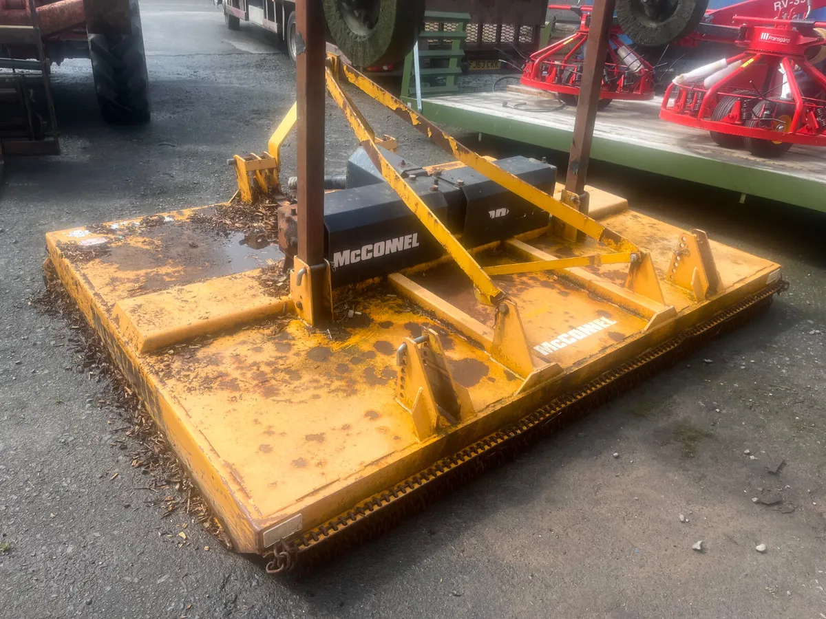 Used McConnel 9FT Rhino Grass Topper - Image 3
