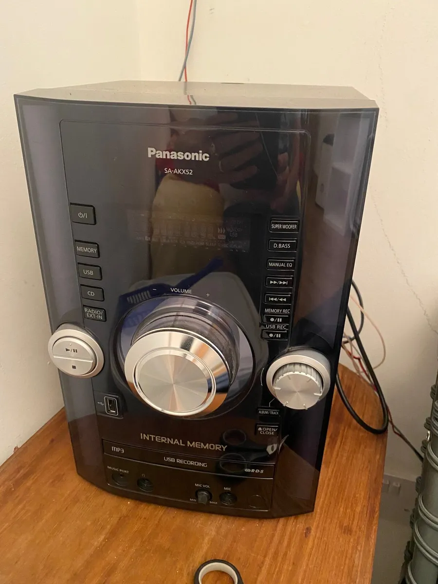 PANASONIC SC-AKX52 MINI HIFI SYSTEM - Image 3