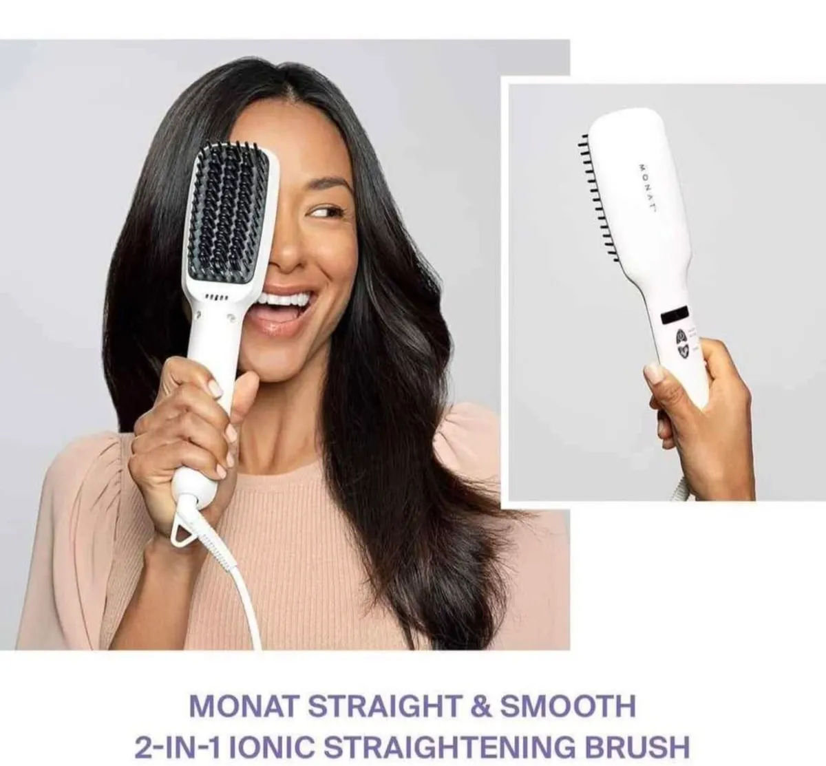 Straight & Smooth 2-in-1 lonic Straightening Brush