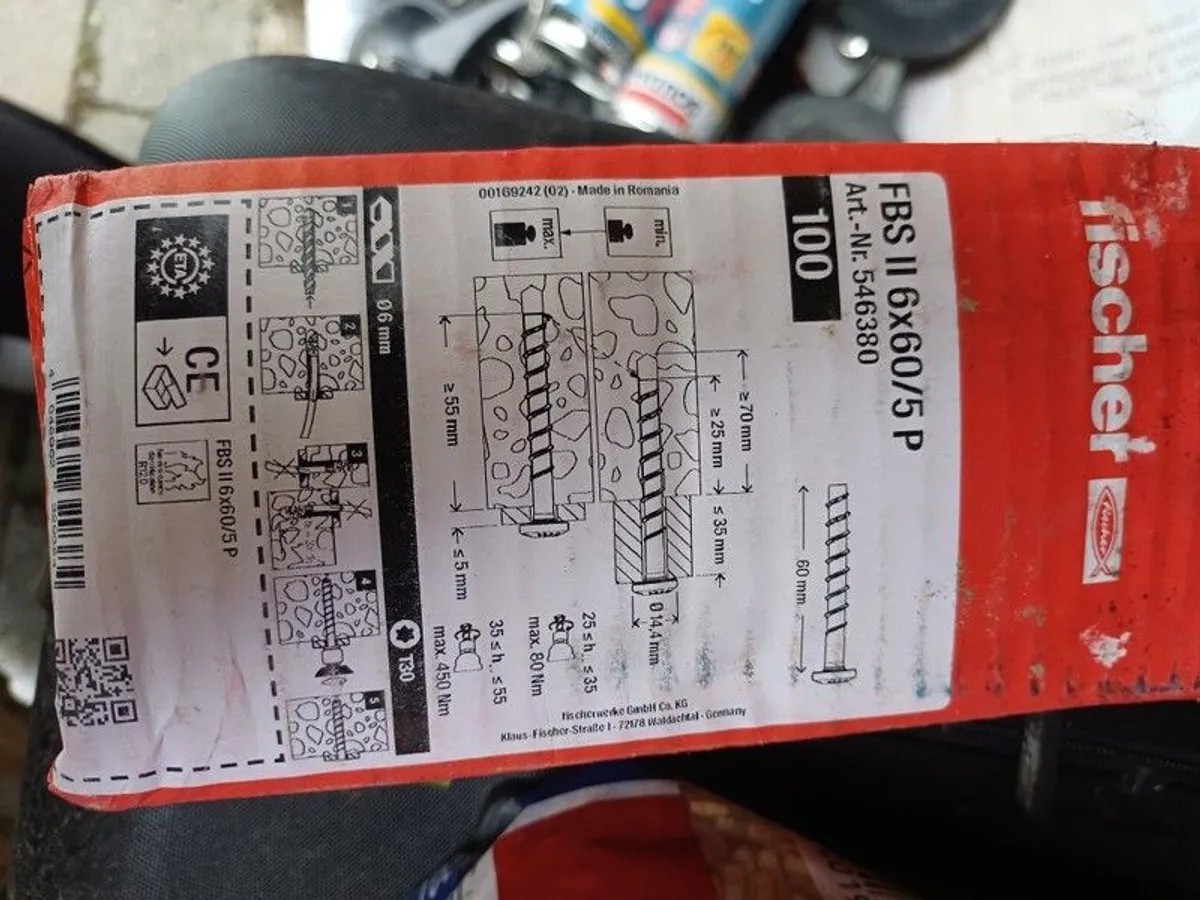 Fischer concrete screws - Image 1