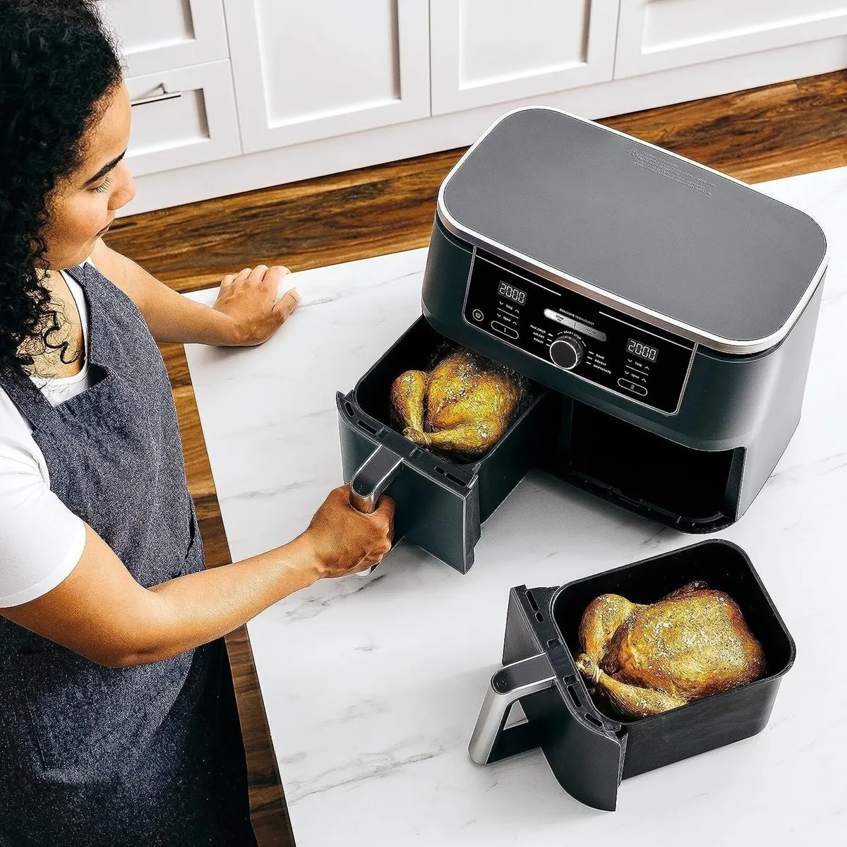 Air Dryer Dual Basket 9.5L Cooking System - Image 3