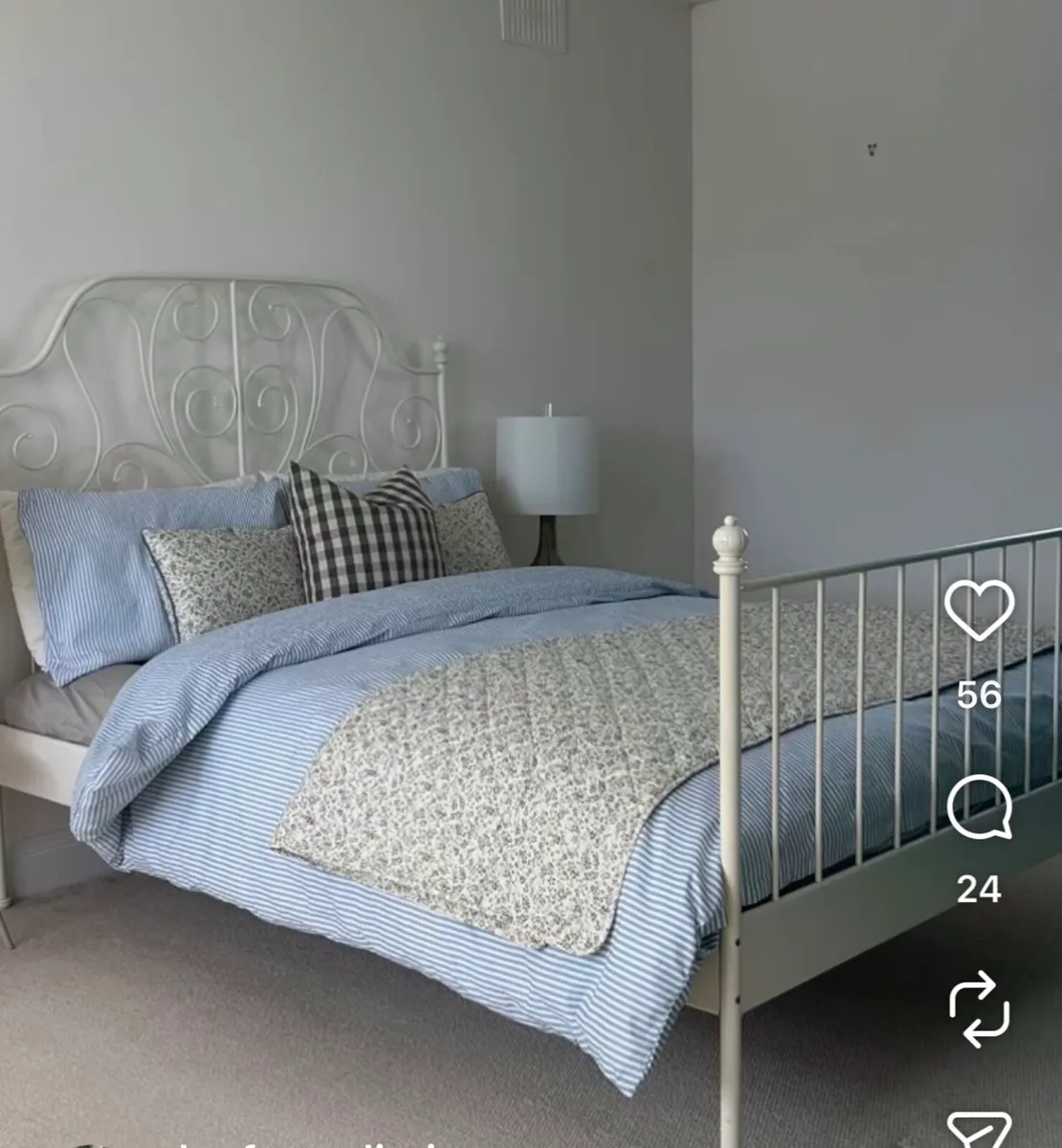 Double bed frame