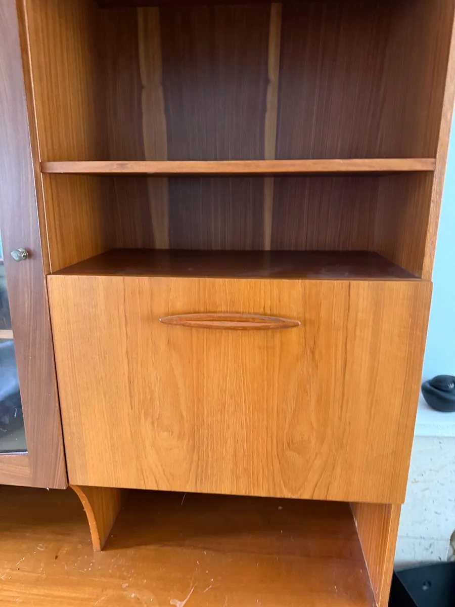 Original Vintage Irish Mid Century Teak Unit Ark - Image 2