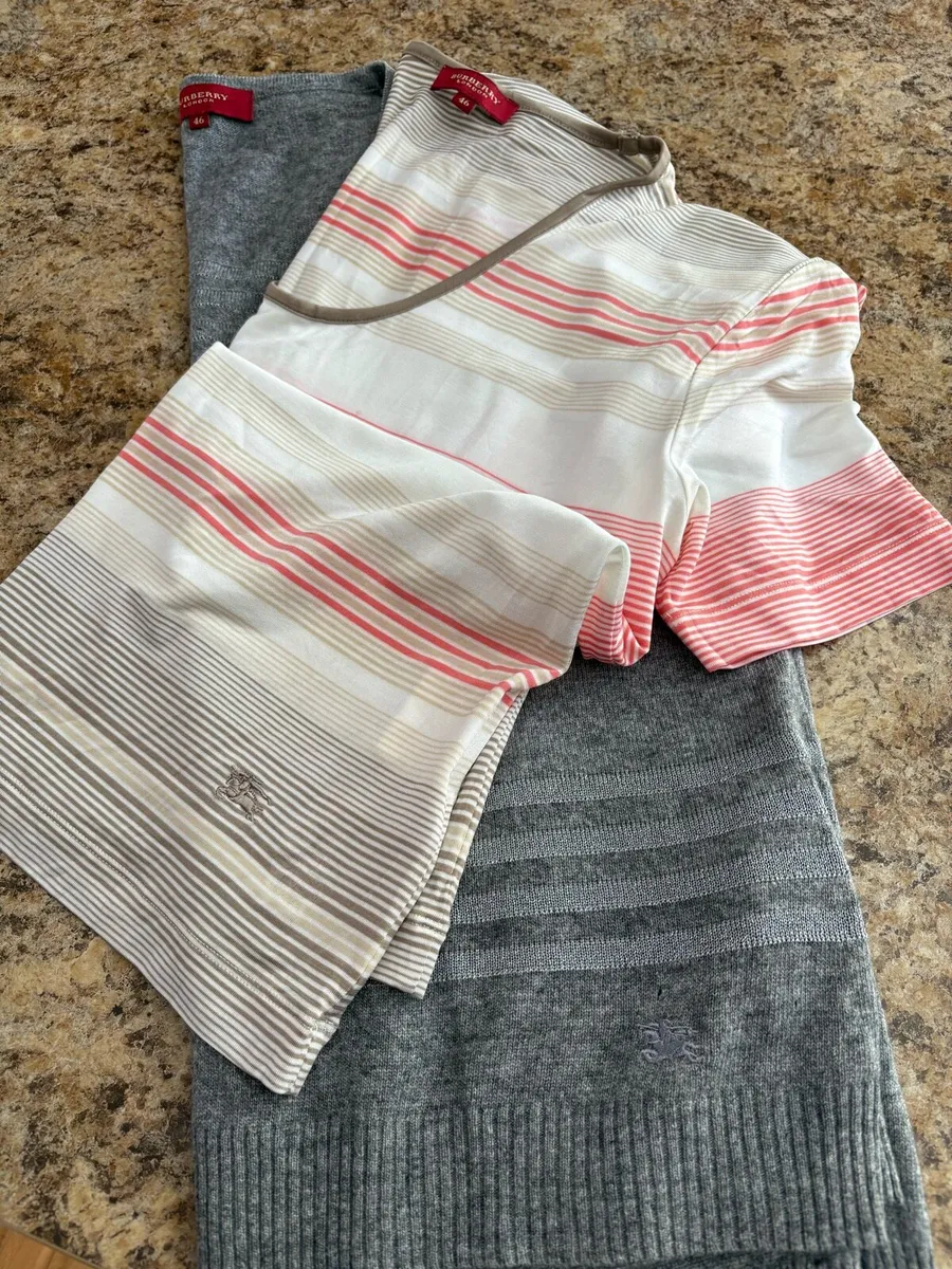 Burberry top and cardigan - Image 1