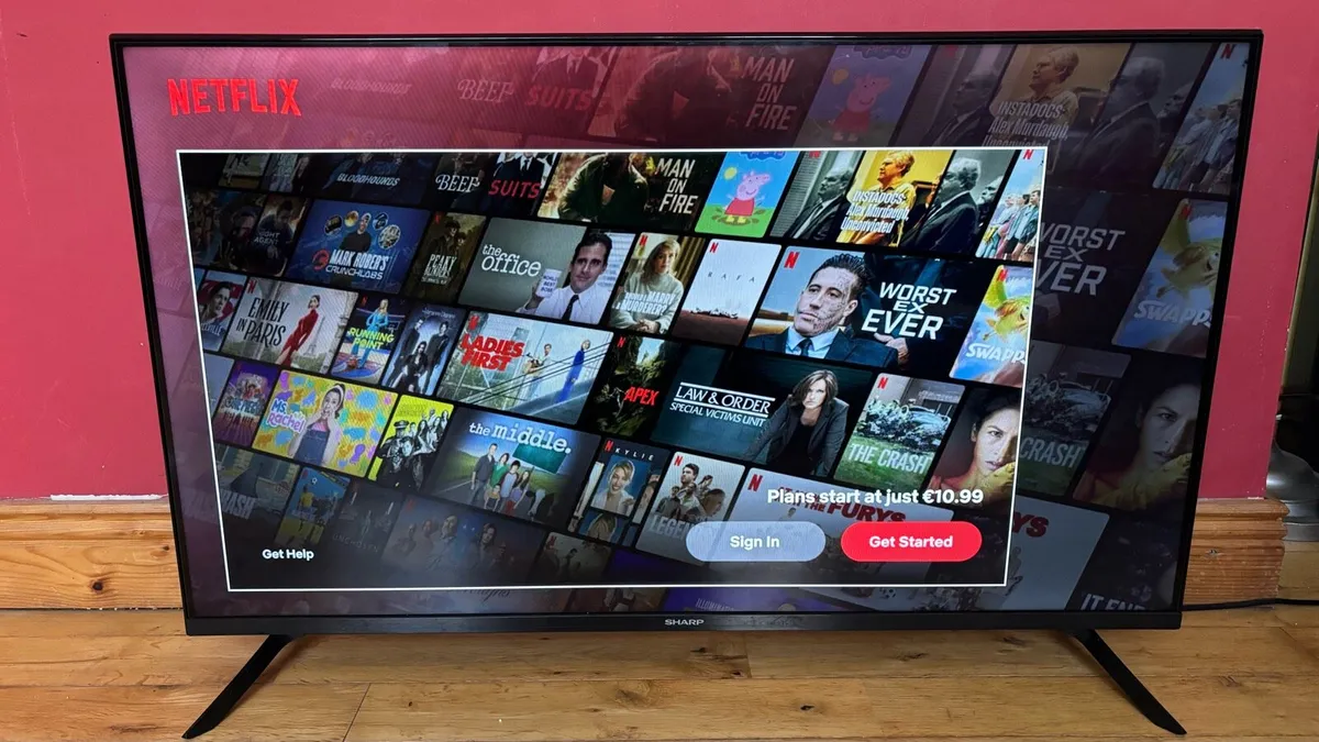 40” Sharp Smart Television with Android TV - Image 1