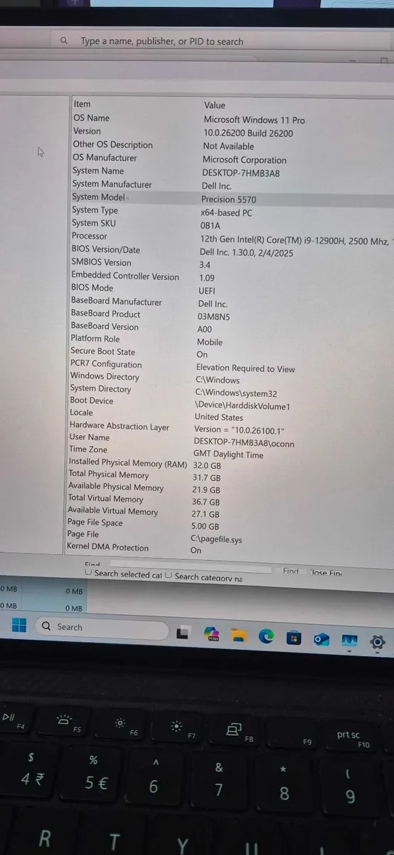 Dell Precision 5570 Workstation | i9-12900H | 32GB - Image 2
