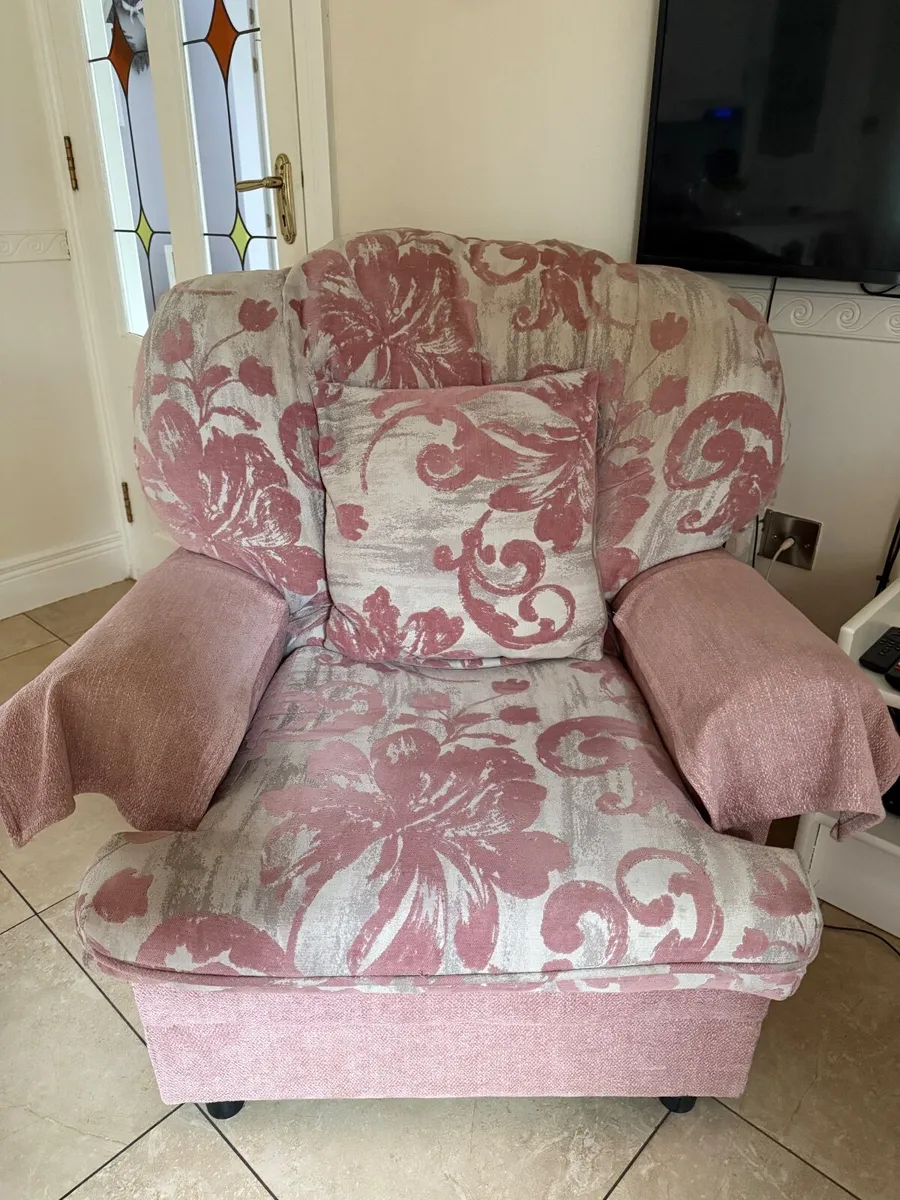 Sofa / Couch Set (2 Seater, x2 Armchairs) - Image 3