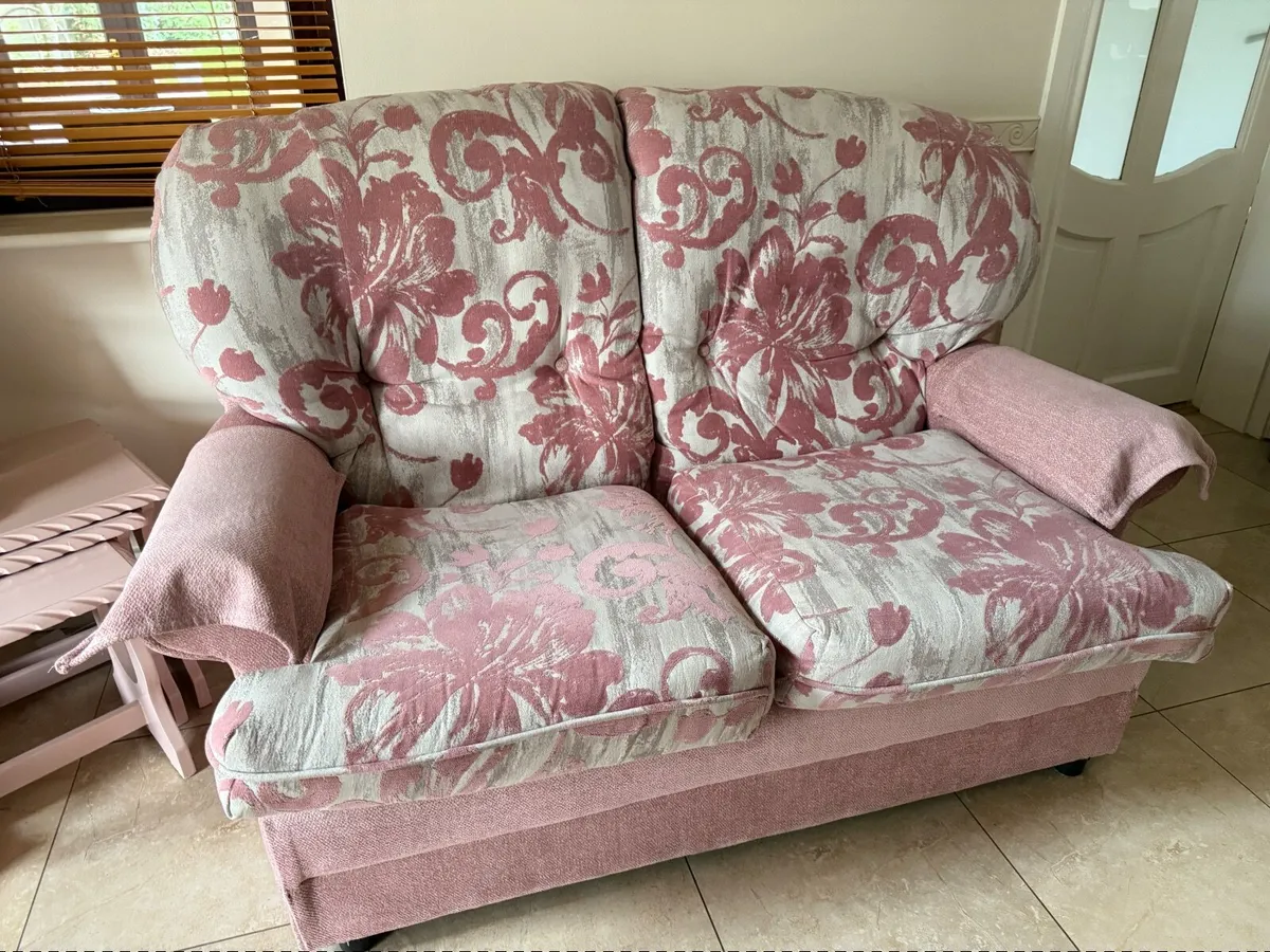 Sofa / Couch Set (2 Seater, x2 Armchairs) - Image 1