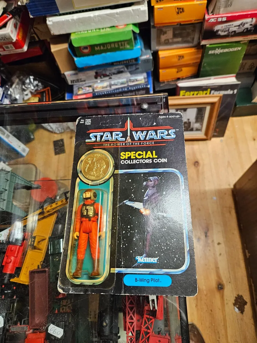 Vintage Star Wars POTF B Wing Pilot - Image 1