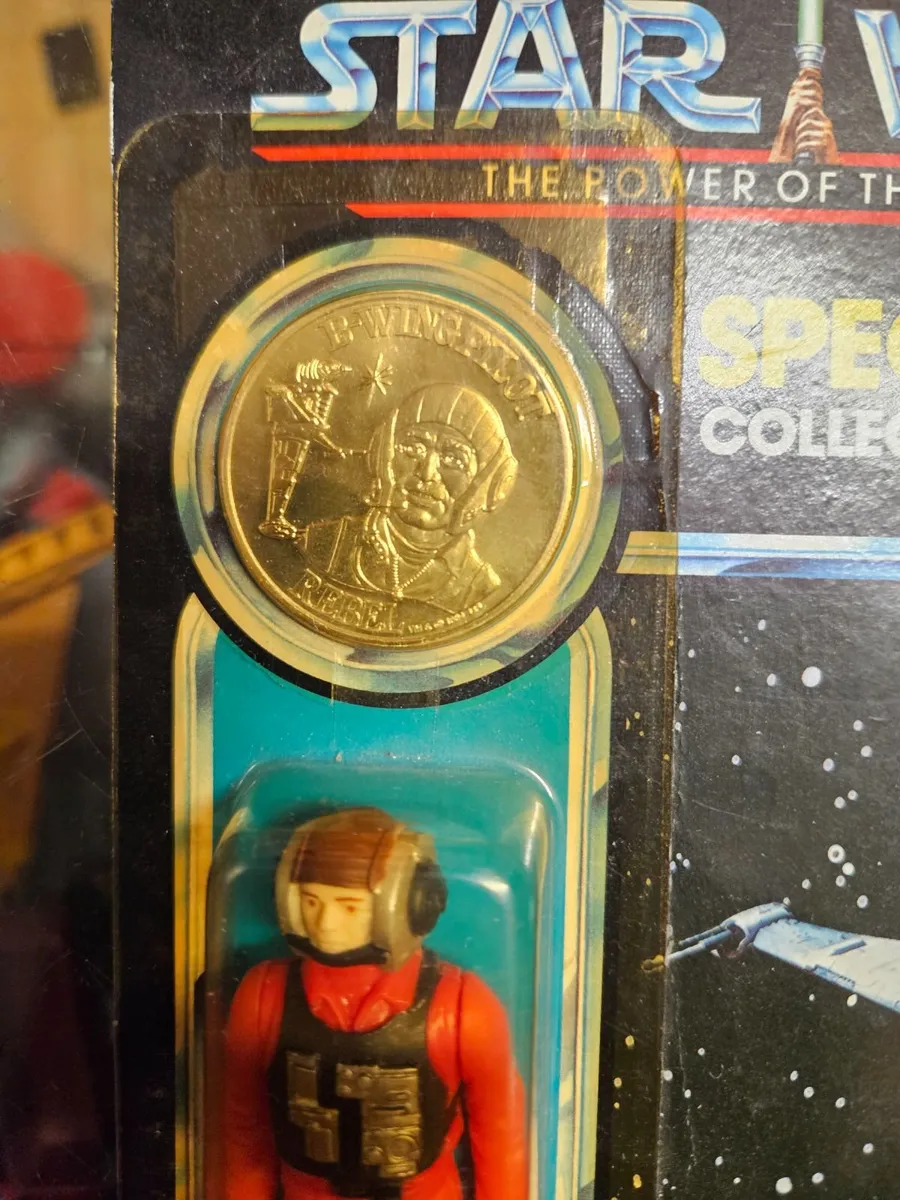 Vintage Star Wars POTF B Wing Pilot - Image 2