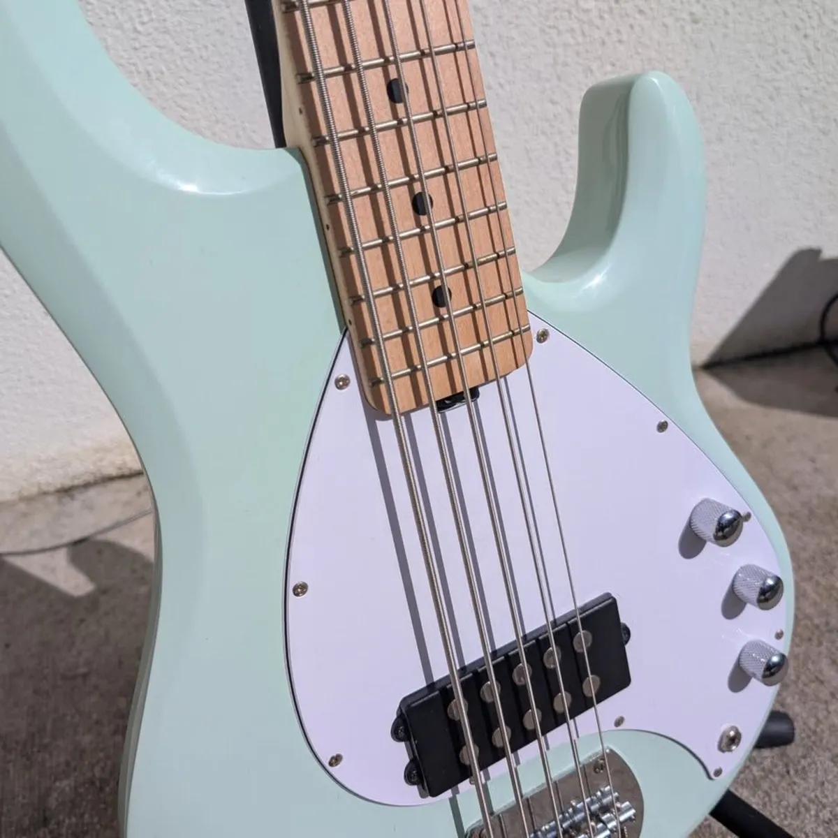 Sterling Stingray Ray5 bass + Orange amp - Image 2