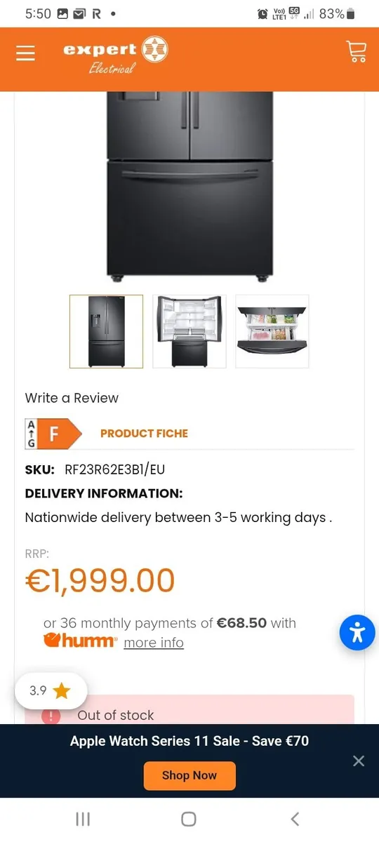 American fridge - Image 3
