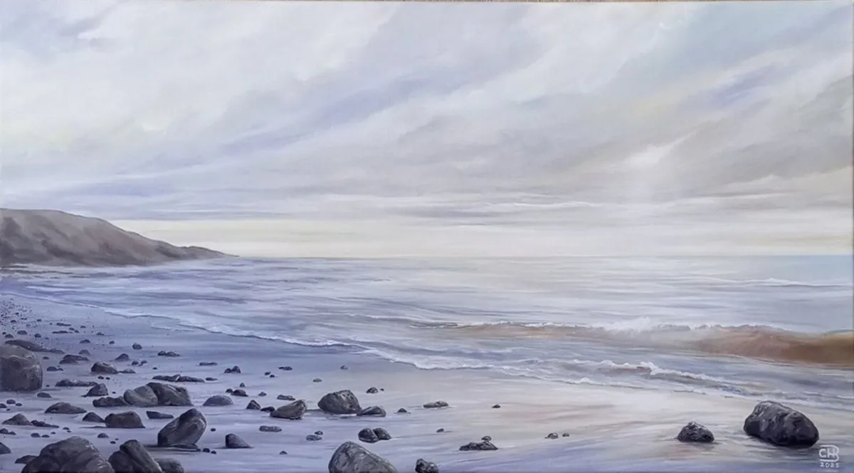 Original Ocean Painting 50x90 - Image 1