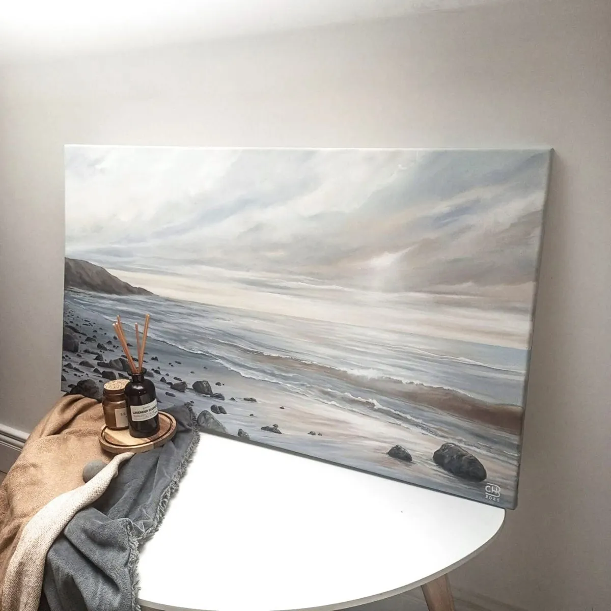 Original Ocean Painting 50x90 - Image 4