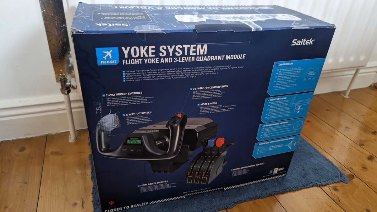 Flight simulator yoke - Image 1