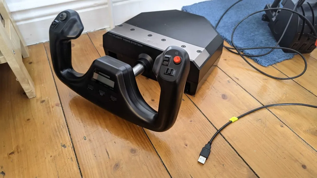 Flight simulator yoke - Image 4