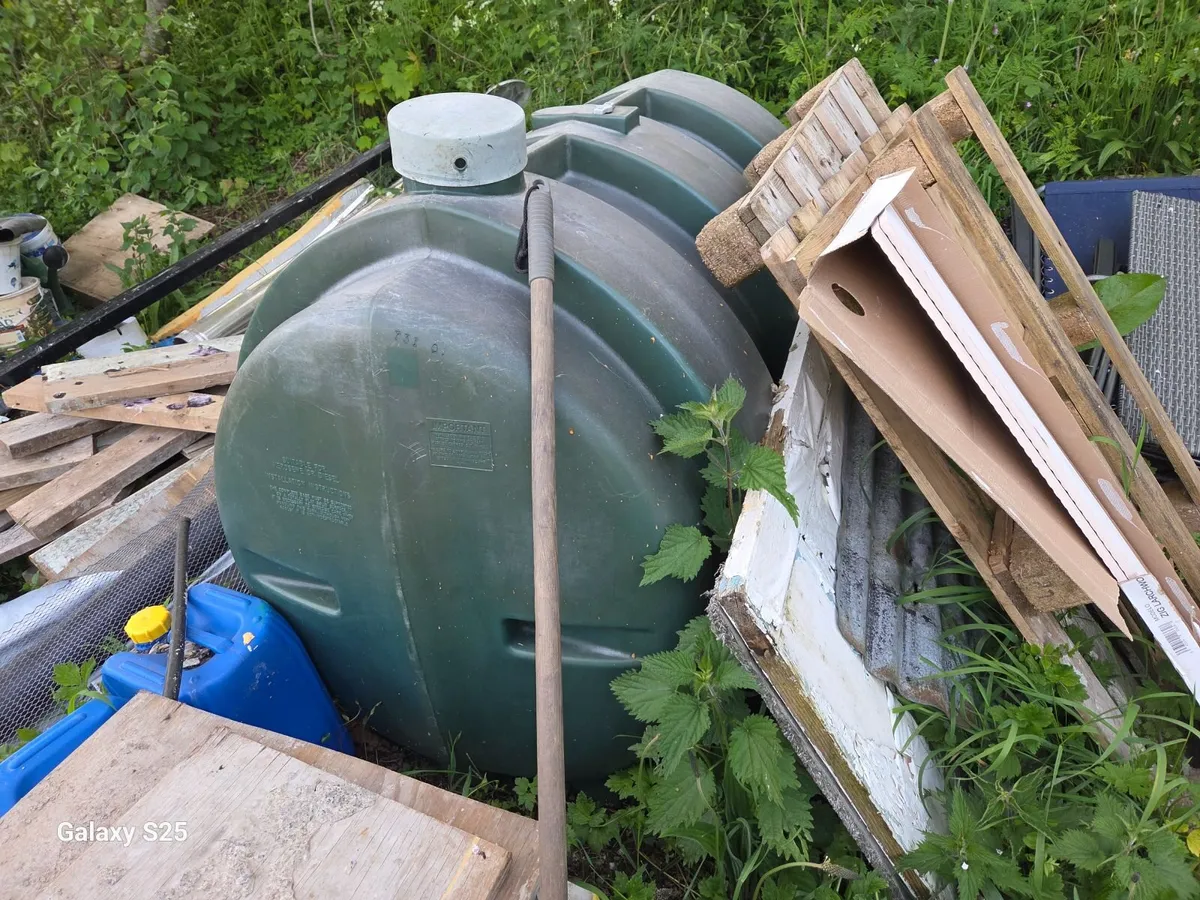 Kitchen table and 4 chairs €110 + oil tank and 2 f - Image 3