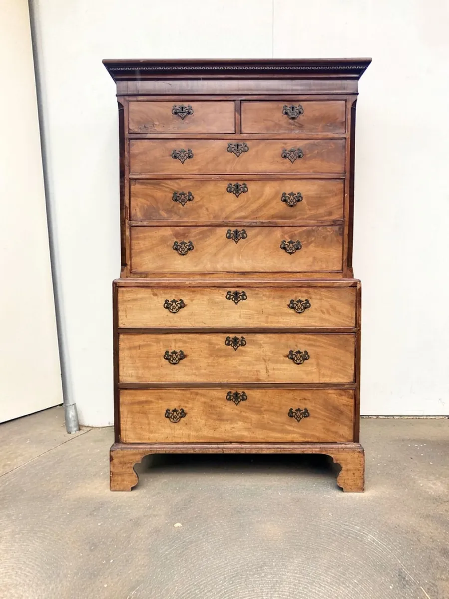 Antique Chest on Chest - Tallboy. - Image 1