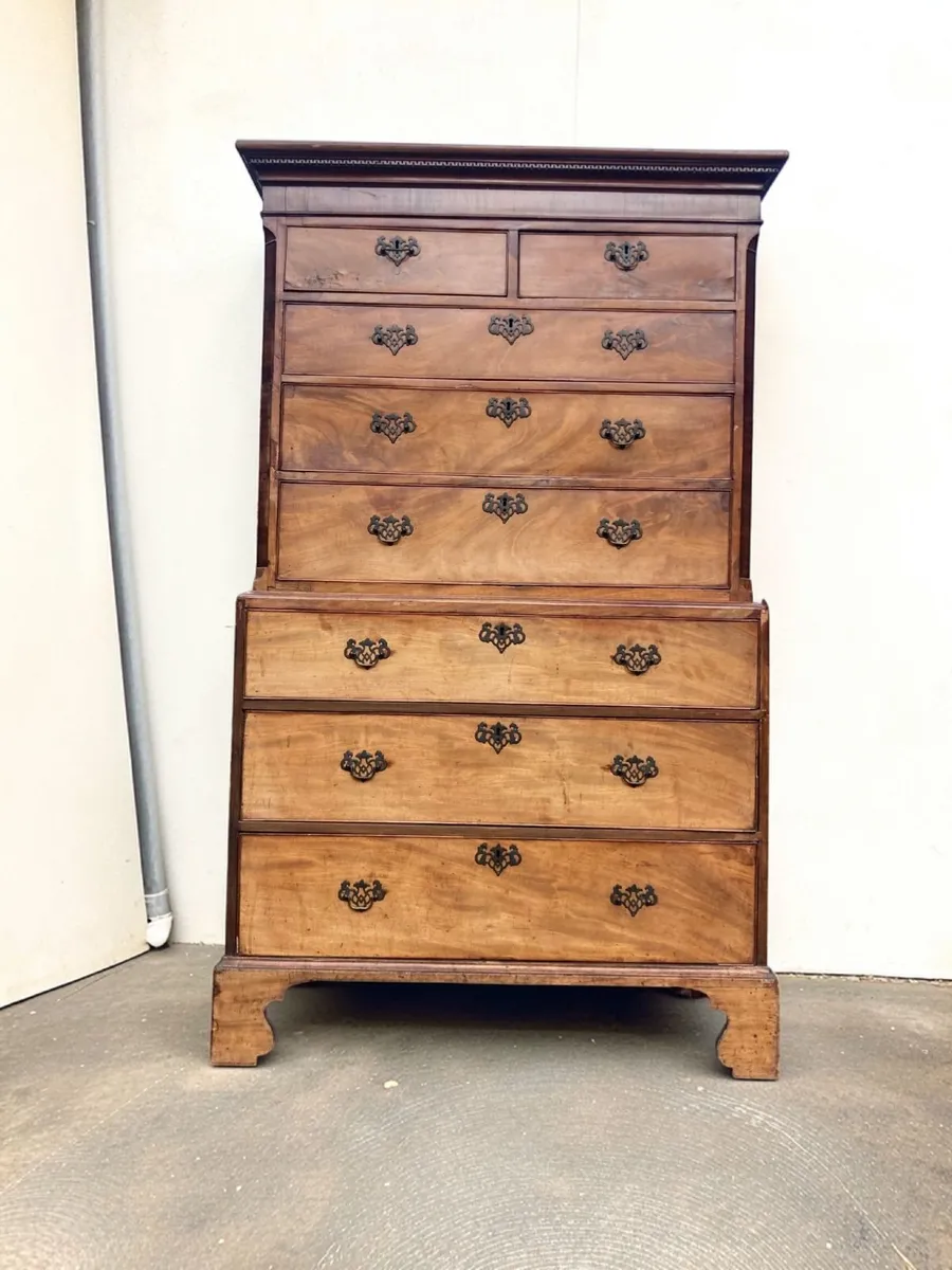 Antique Chest on Chest - Tallboy. - Image 2
