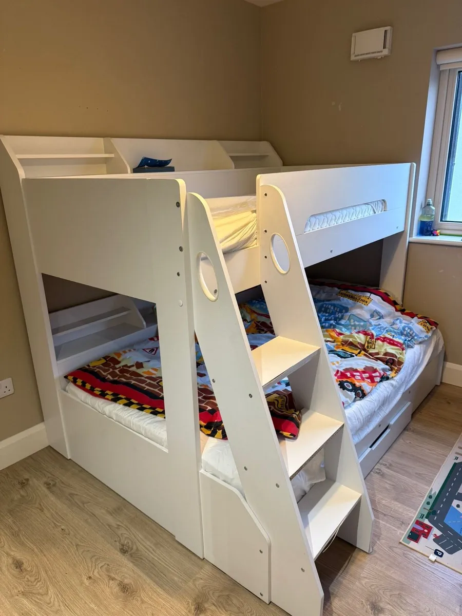 Flick Triple Bunk Bed with Storage - Image 1