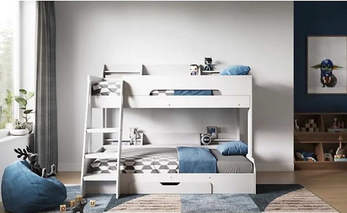Flick Triple Bunk Bed with Storage - Image 3