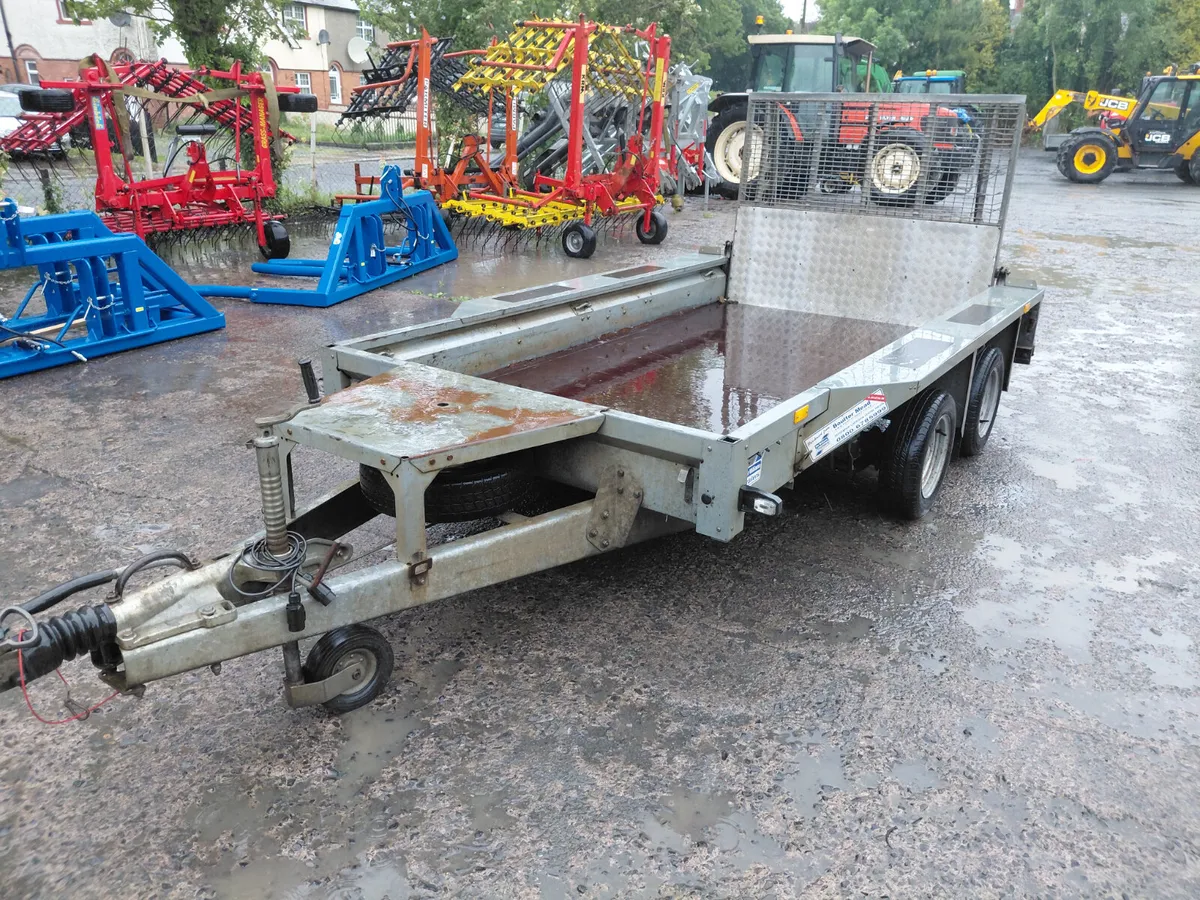 Ifor williams 10ft plant trailer - Image 2