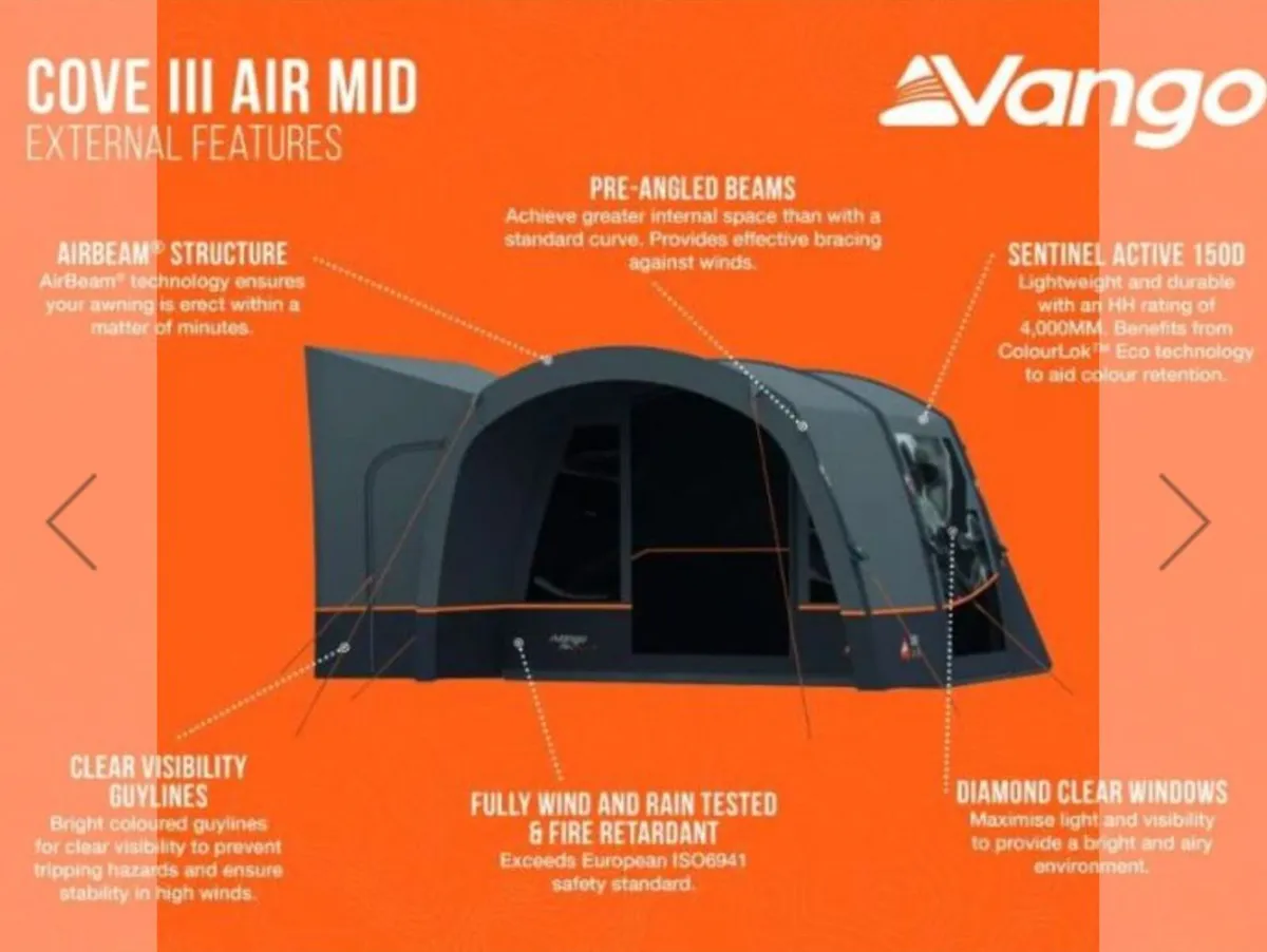 Vango Cove Mid Air III - Image 3