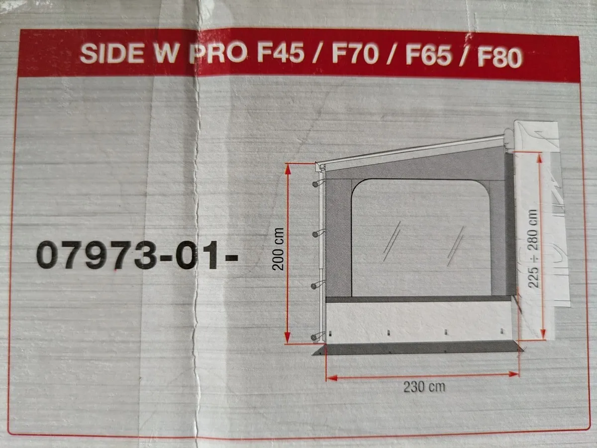 Fiamma side w panel pro - Image 1