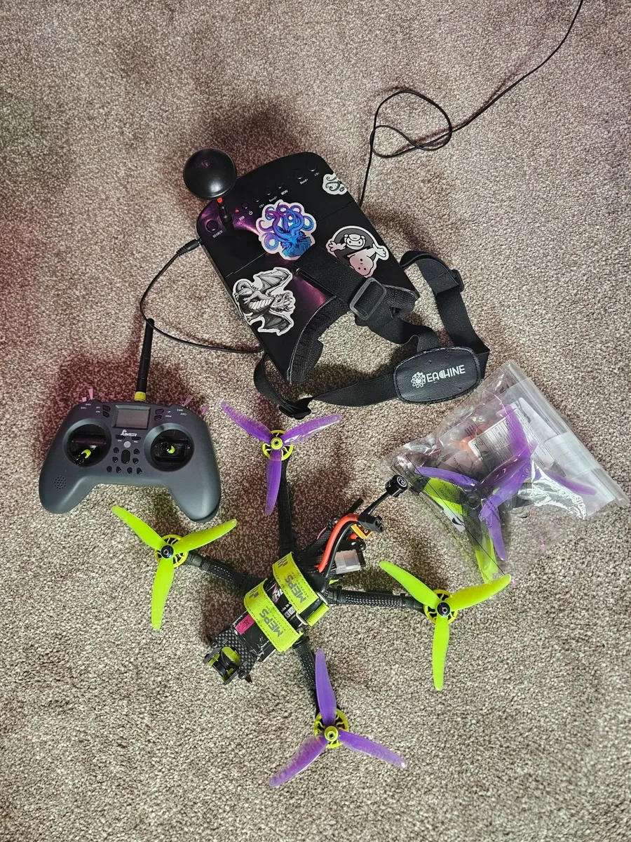 5" Fpv drone,controller,goggles - Image 3