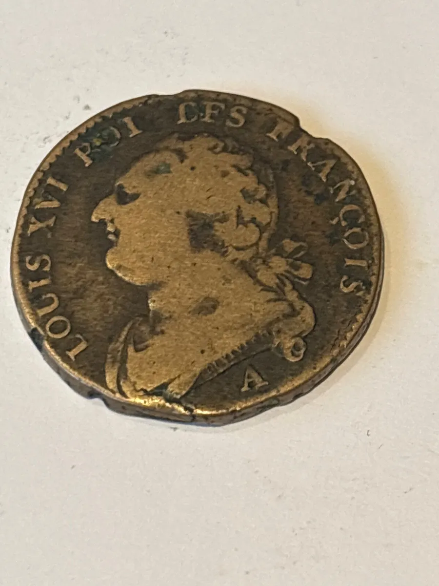 Copper coin 12 Denier - Image 2