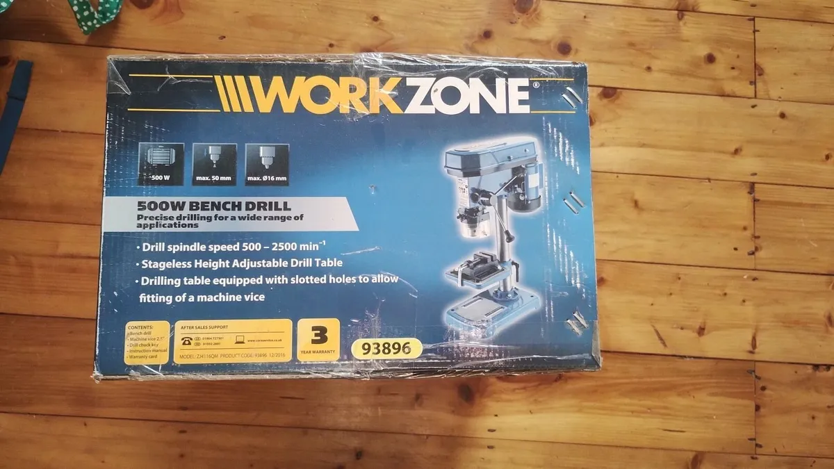 Workzone 500W Bench Drill (Aldi) - Image 1