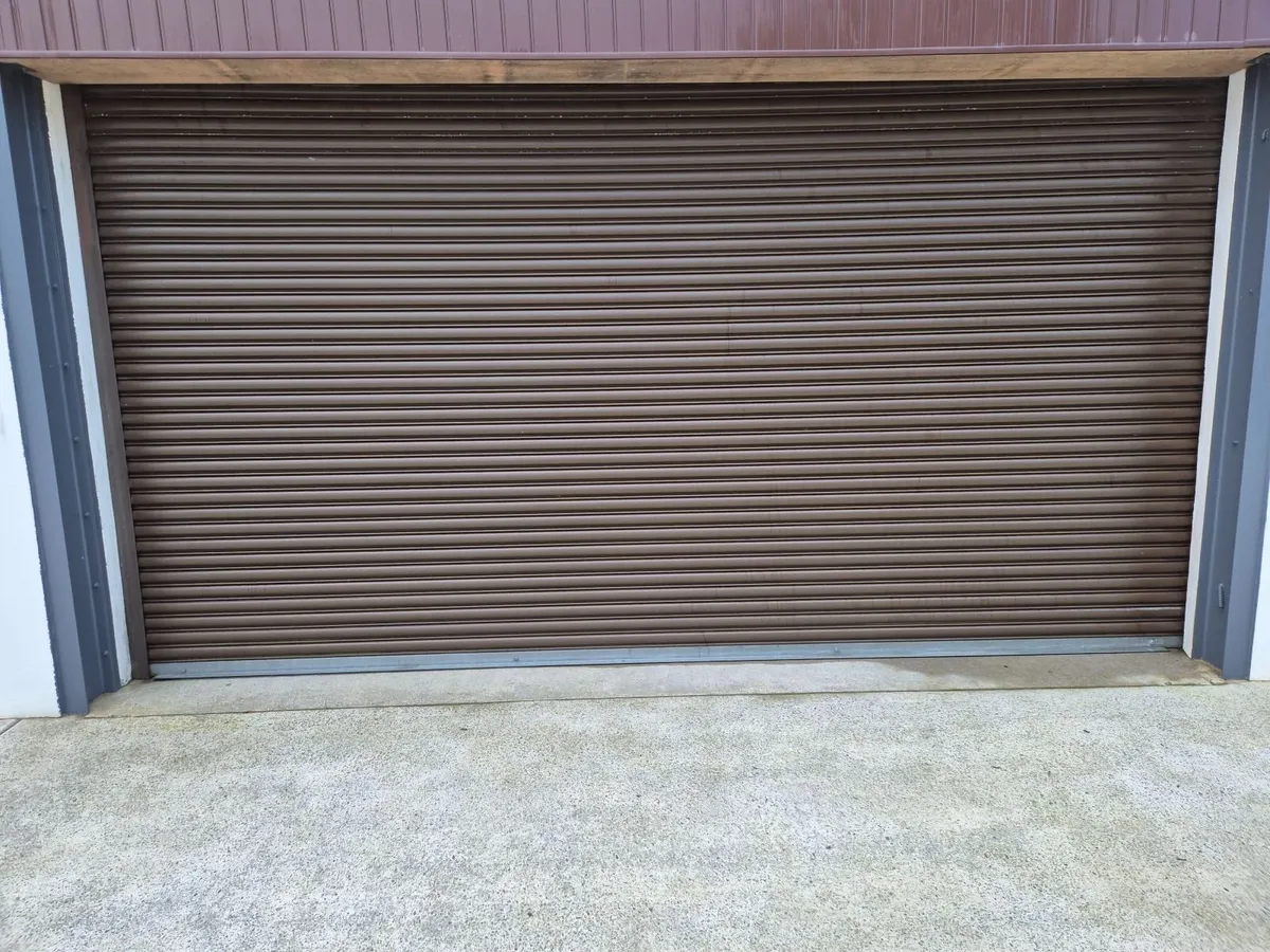 Big steel industrial roller door - Image 1