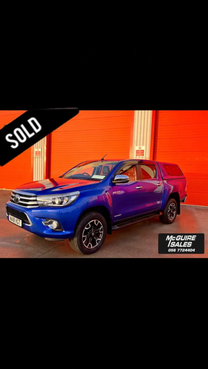 2018 Toyota Hilux 2.4 Invincible - Image 1