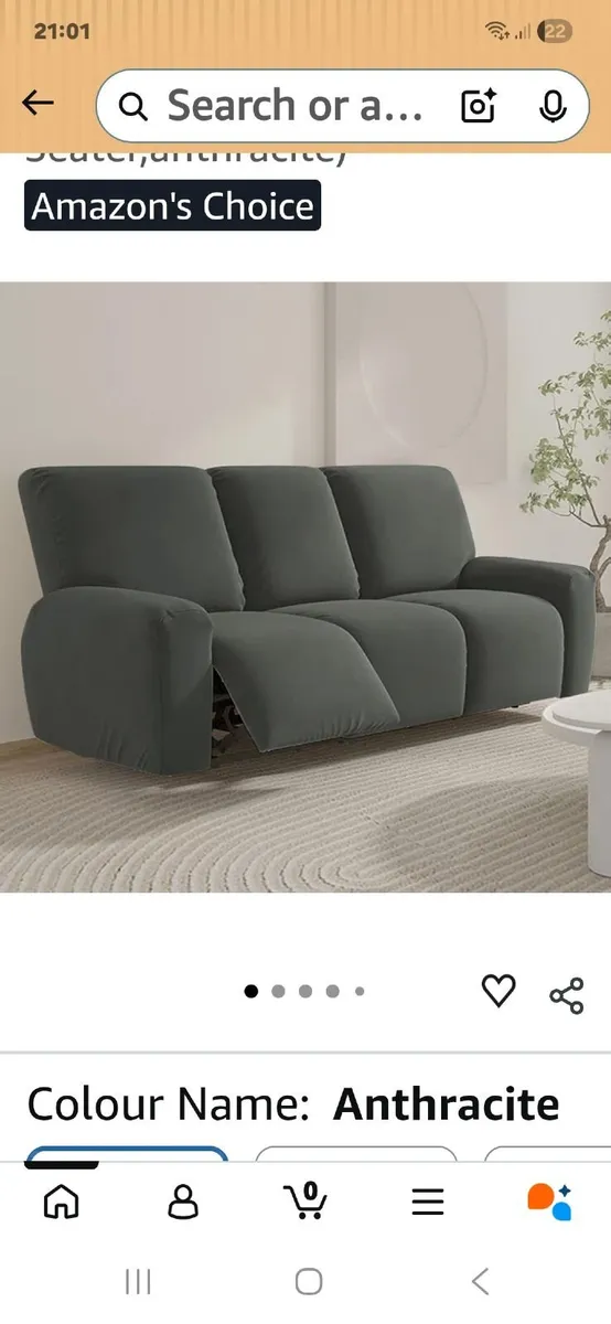 Sofa covers grey - Image 2