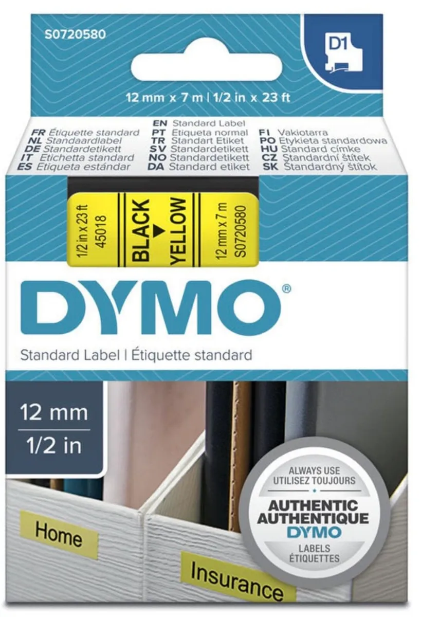 Assorted Original Dymo Label Cartridges - Image 2