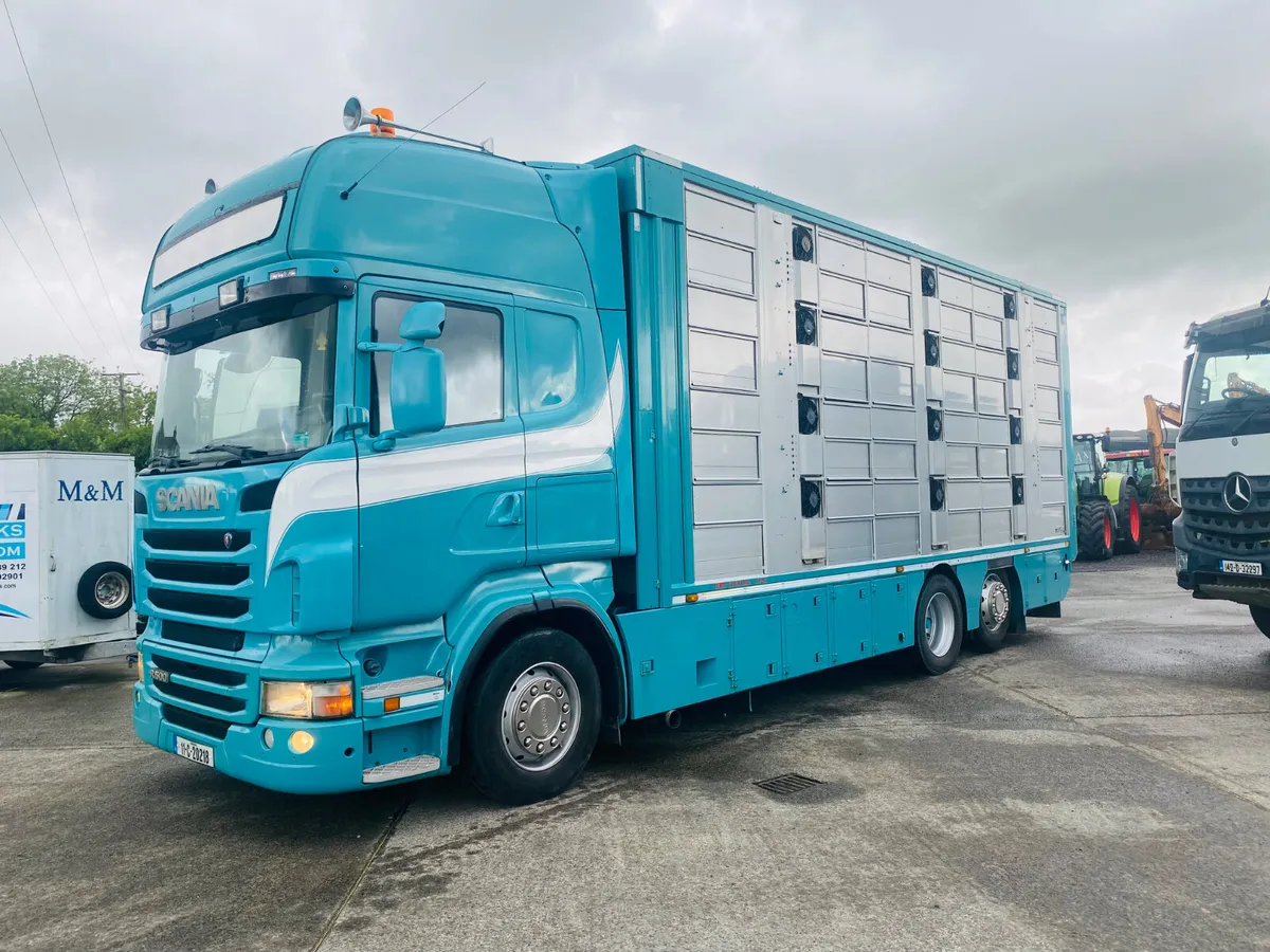2011 Scania R500 LHD with Finkl 4 deck body - Image 3
