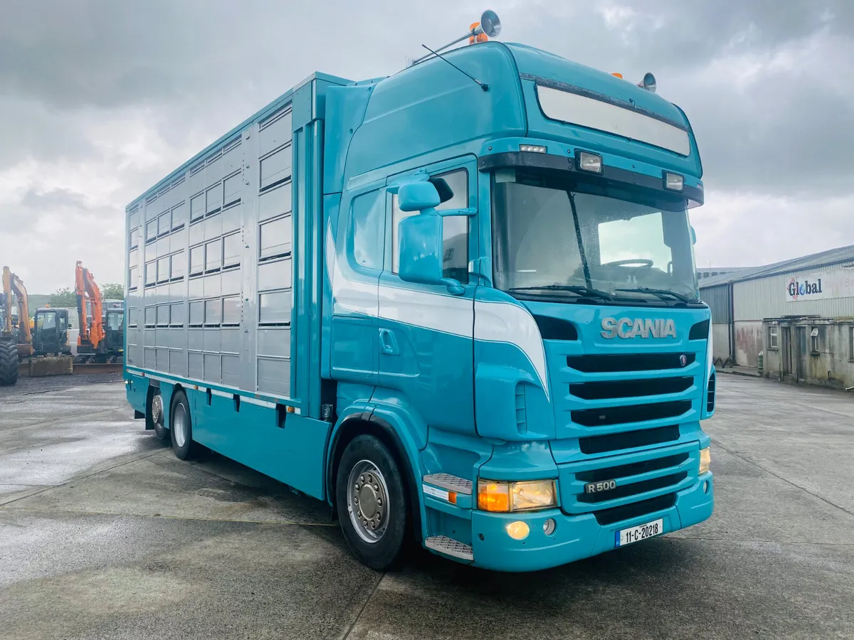 2011 Scania R500 LHD with Finkl 4 deck body - Image 4