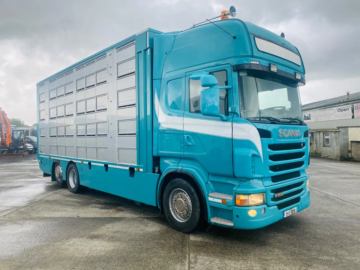 2011 Scania R500 LHD with Finkl 4 deck body - Image 1