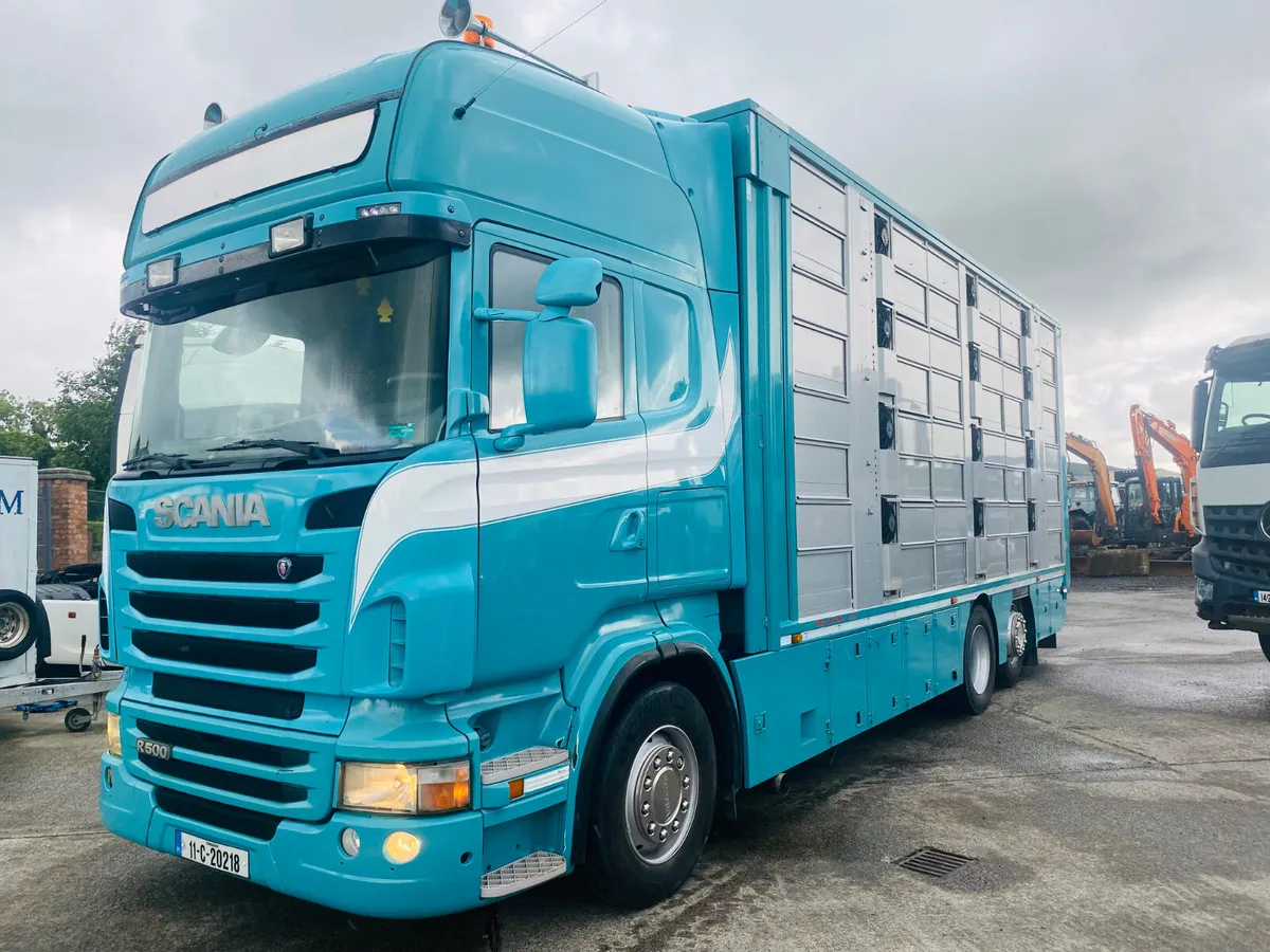 2011 Scania R500 LHD with Finkl 4 deck body - Image 2